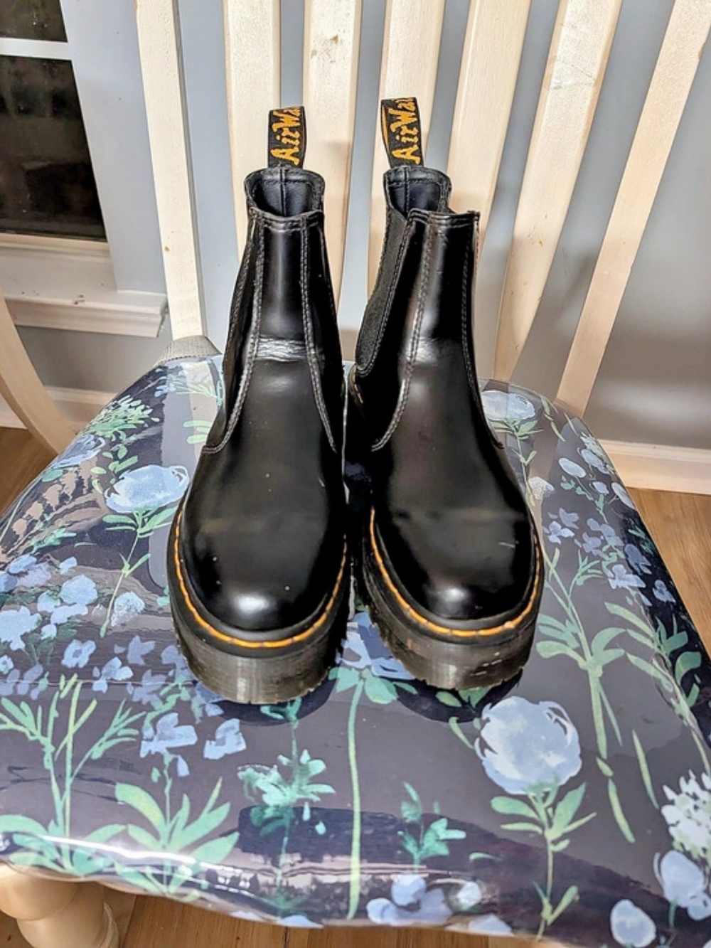 Dr. Martens 2976 Quad Platform Chelsea Boots Chelsea Boots Black US 8